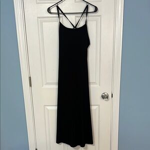 Pact Chic Black Maxi Dress
